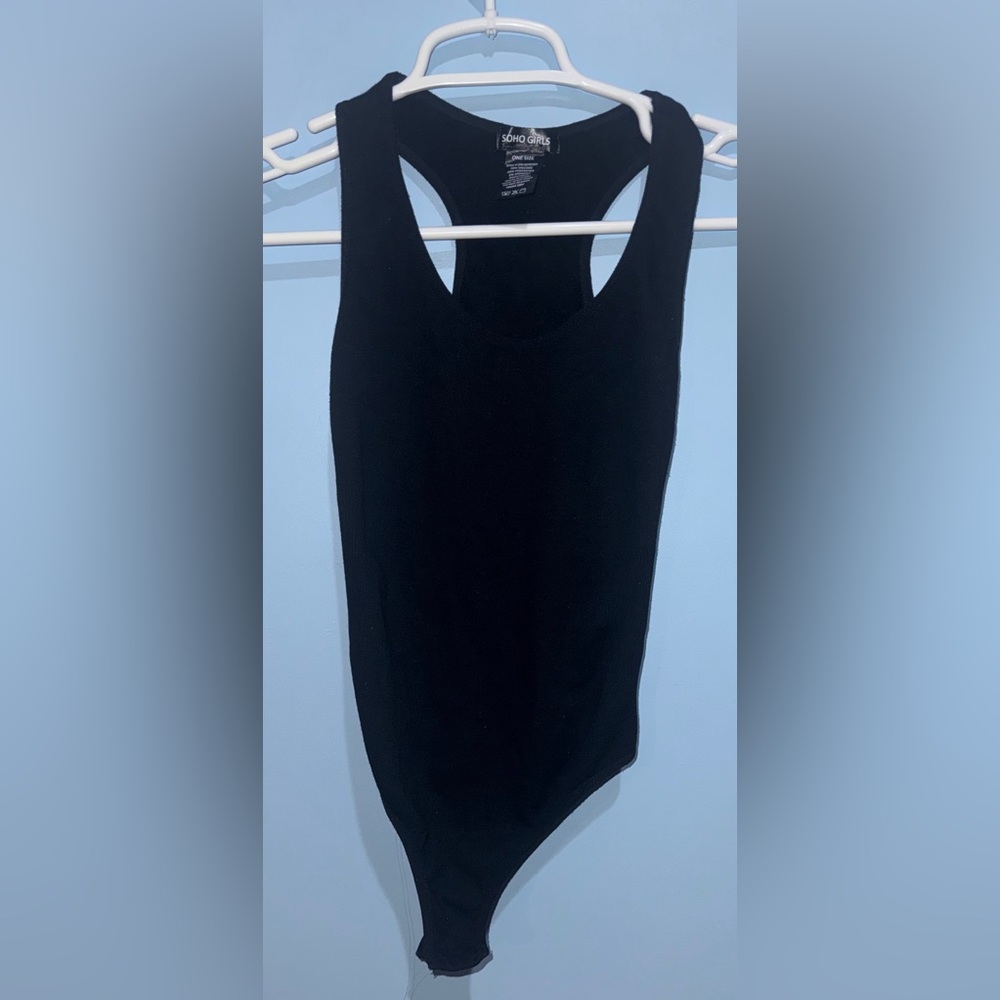 Soho Girls Black Bodysuit